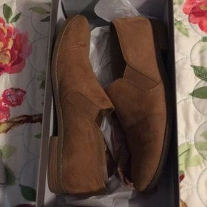 Franco Sarto soft  suede loafers